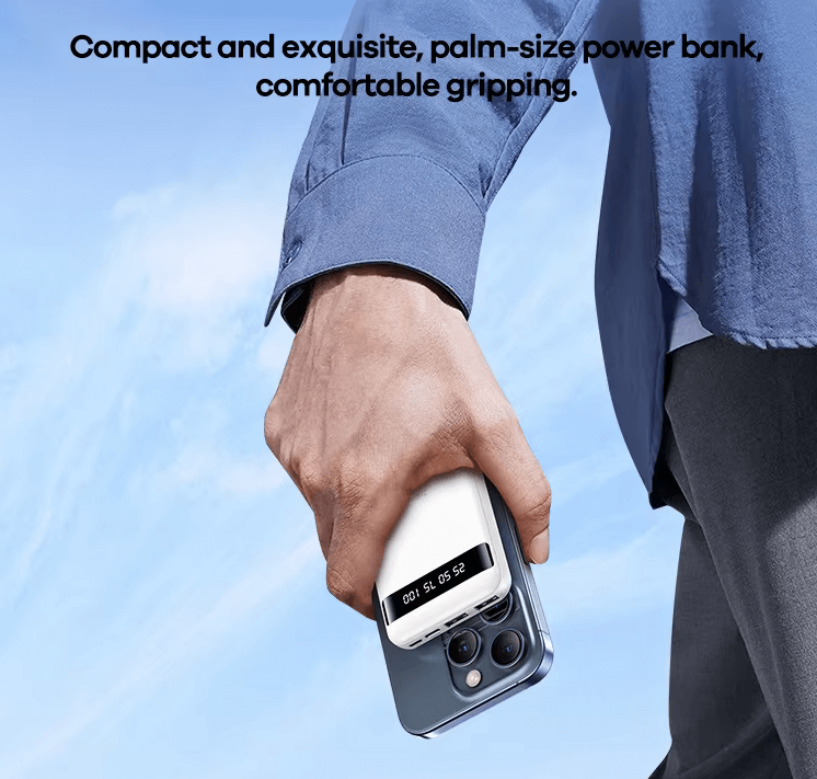 10000mAh Pocket Power Bank | Ultra-Light for Nurses & Retail PDA Users LS-FC1