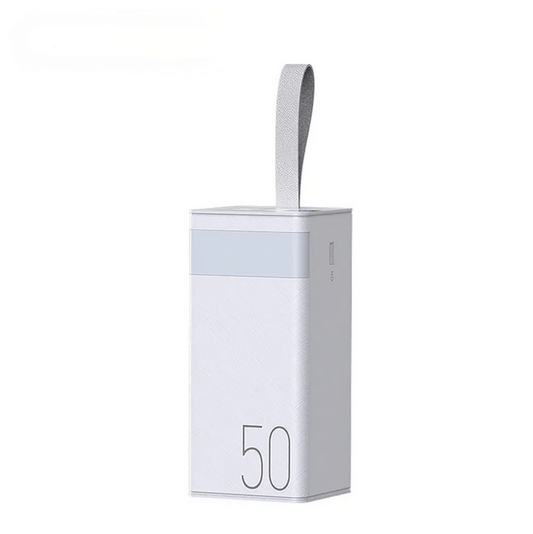 50000mAh Outdoor Power Bank with Flashlight | 7-Day Emergency Backup (UN38.3 Certified) LS-FC5