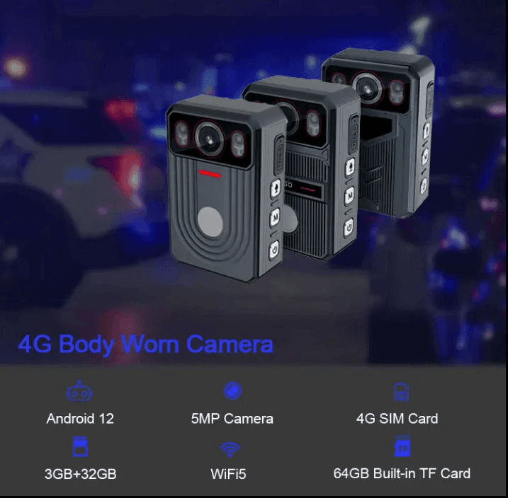 4G Police Body Camera LS-Z2A