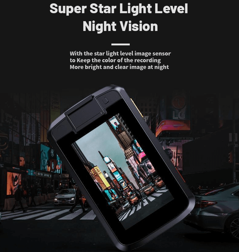 IP68 4G Body-Worn Camera LS-M530