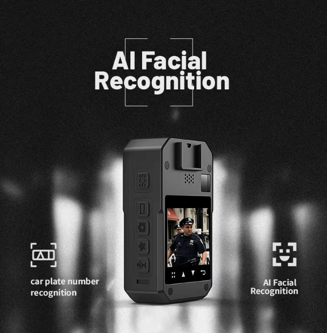 4G Facial recognition Body-Worn Camera LS-M520