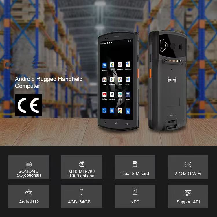5.7inch 4G PDA Handheld Mobile Computer LS-KP18D