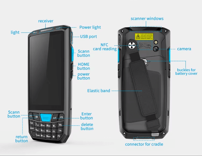 4.5 inch 4G Mobile Computer LS-T80