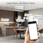 16A EU WiFi Smart Plug Socket With RGB LED Night Light LS-R1