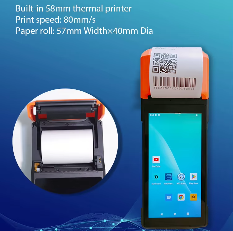 Android 14 Smart POS Terminal with scanner LS-H10S