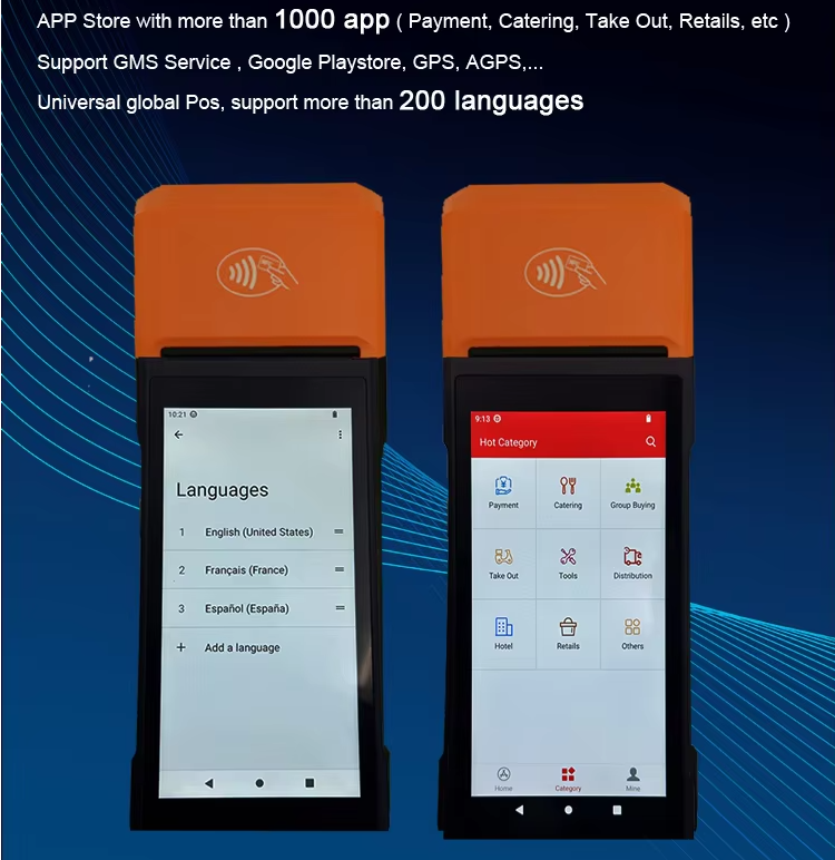 Android 14 Smart POS Terminal with scanner LS-H10S