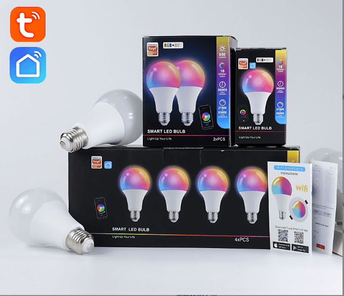 WIFI Tuya App Smart Light Bulbs