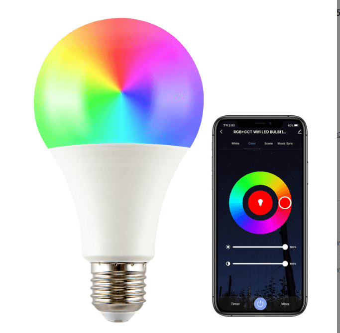 WIFI Tuya App Smart Light Bulbs