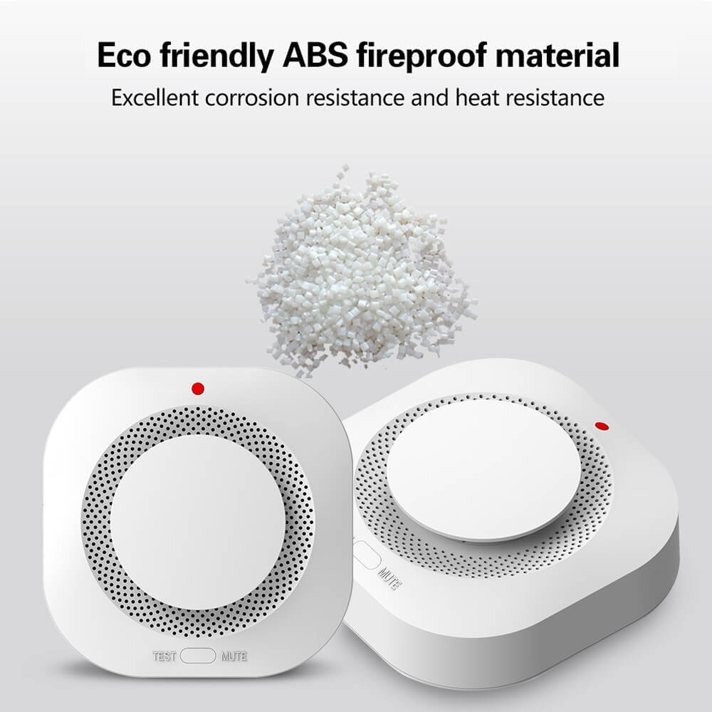 Smart Smoke Sensor Tuya App Zigbee Fire Alarm