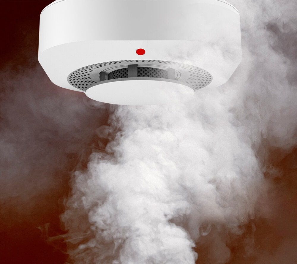 Smart Smoke Sensor Tuya App Zigbee Fire Alarm