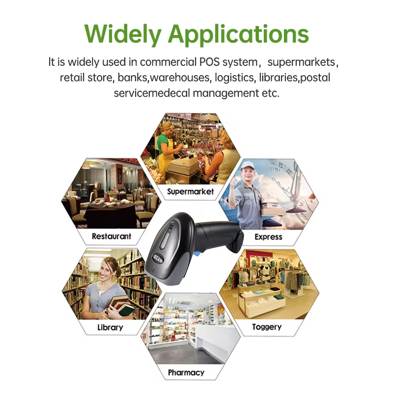 Wired 1D/2D Barcode Scanners LS-DLX209