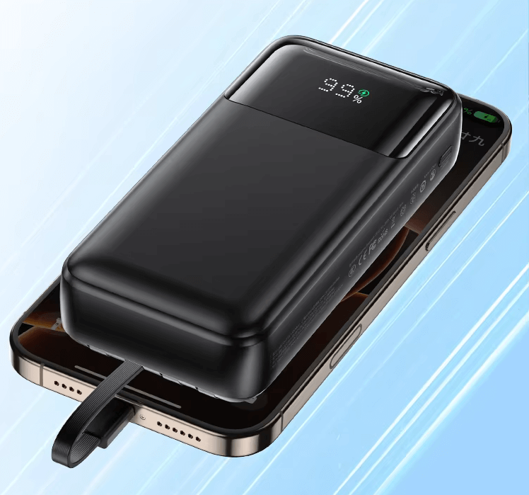 20000mAh Slim Power Bank for Business Travel | USB-C PD 22W (FCC/CE Certified) LS-FC2