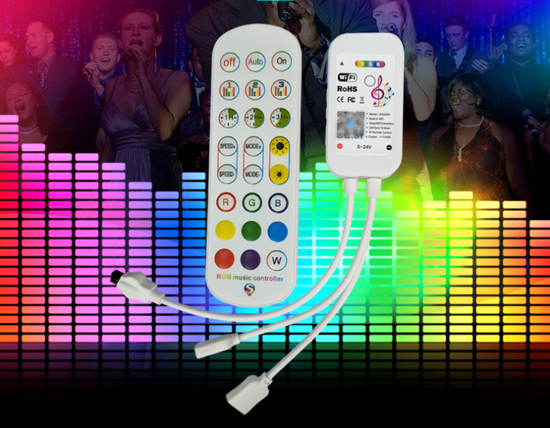 RGB Led  Smart Strip Lights with Smart App Control