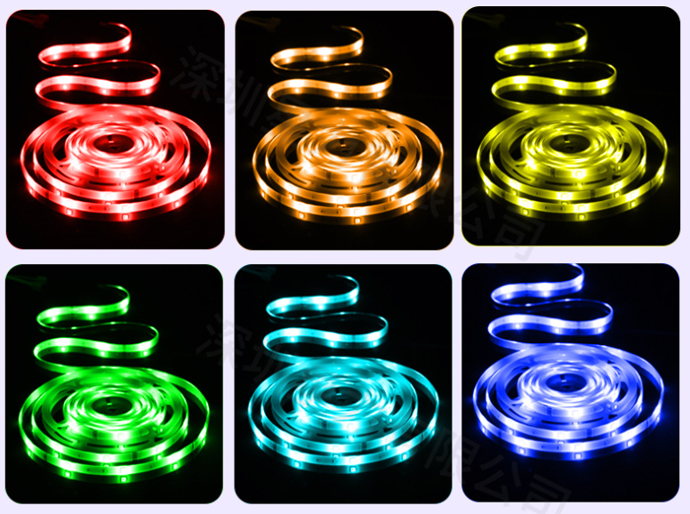 RGB Led  Smart Strip Lights with Smart App Control