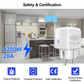 20A 220V Wireless Wifi Smart Plug EU standard