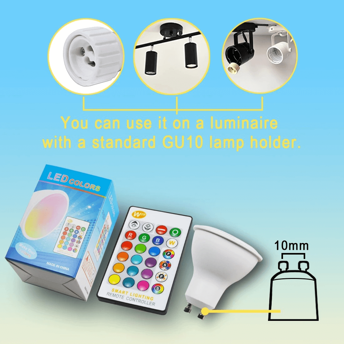 GU10 LED Light Bulb
