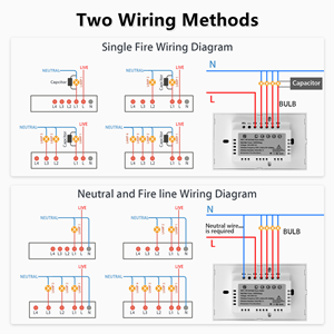 WiFi Smart Switch US standard Factory